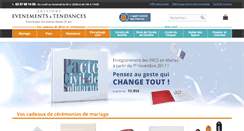 Desktop Screenshot of editions-evenements-tendances.fr